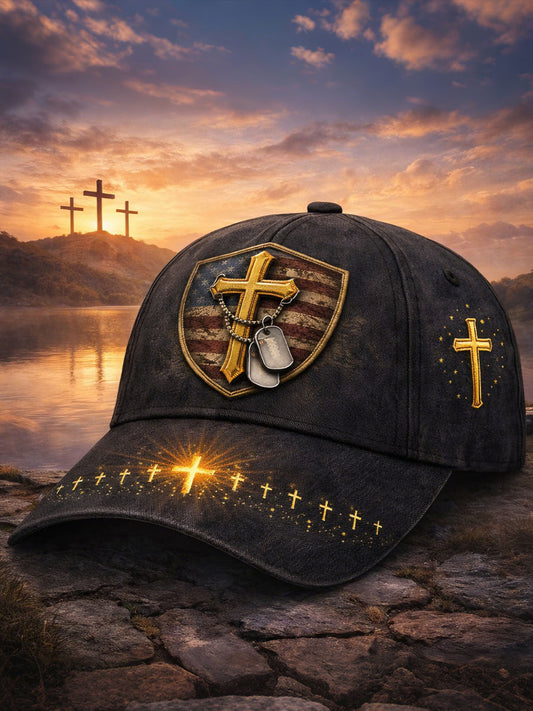 Christian Cross Flag Unisex Hats