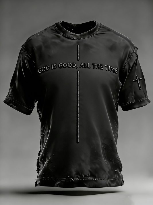 Men's God Is Good All The Time Short Sleeves T-shirt