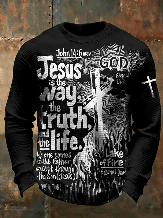 Men's Faith Waffle Top