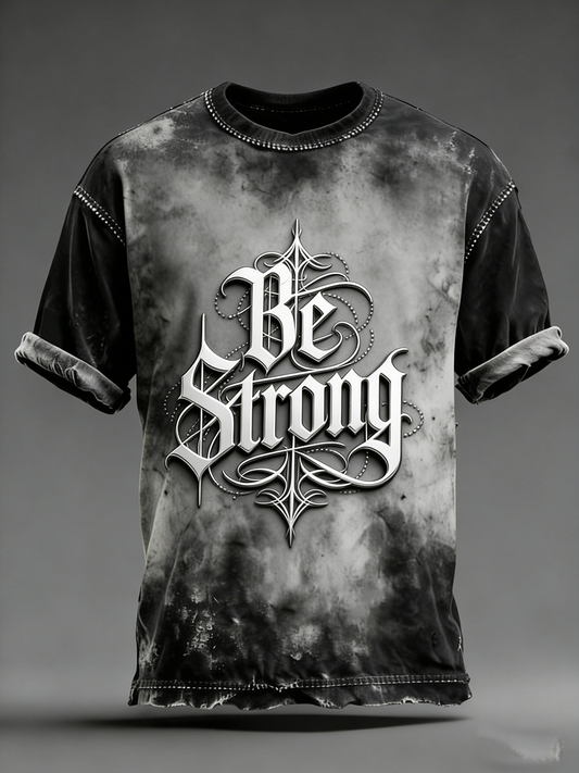 Men's Be Strong Short Sleeves T-shirt