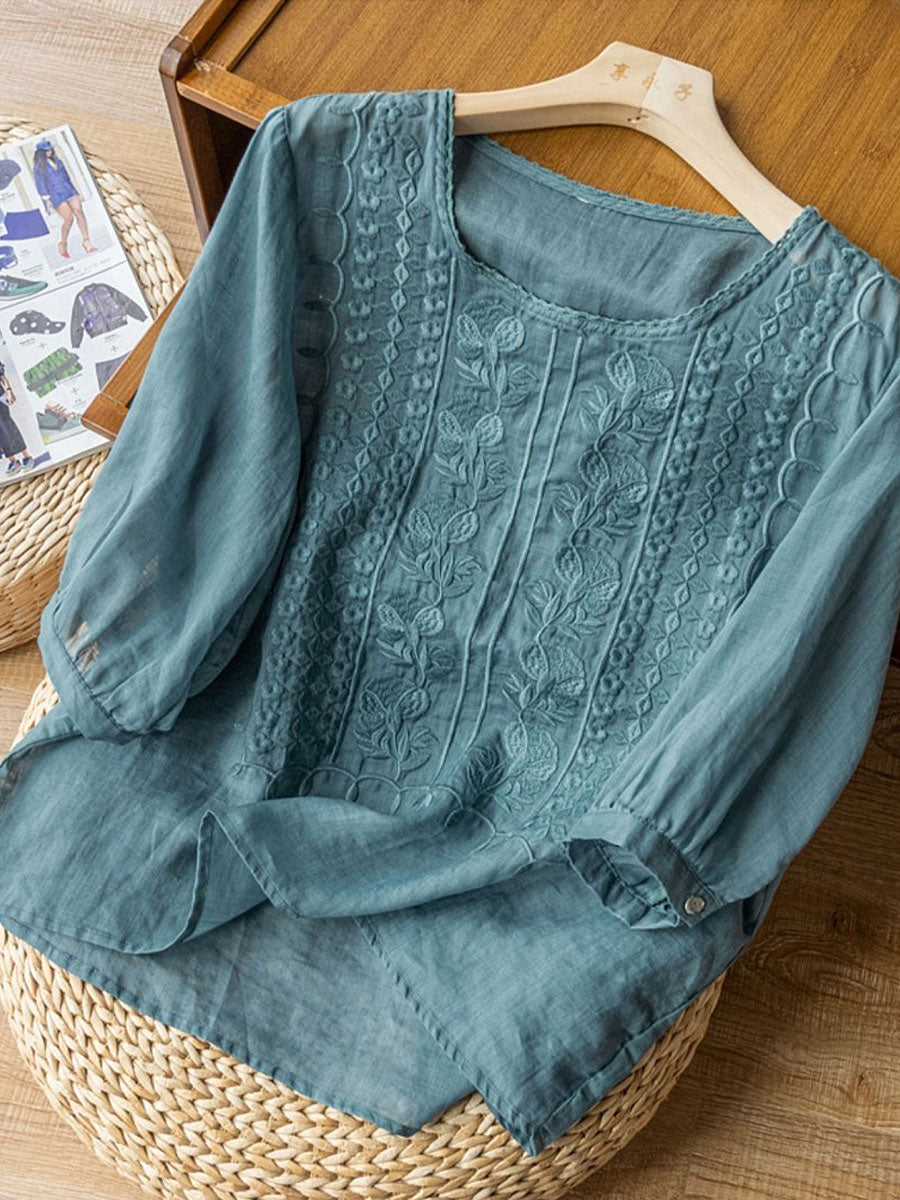 Women's Solid Casual Shirts