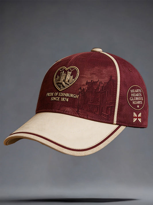 Unisex Hearts Edinburgh Scotland Football Lover Printed Hat