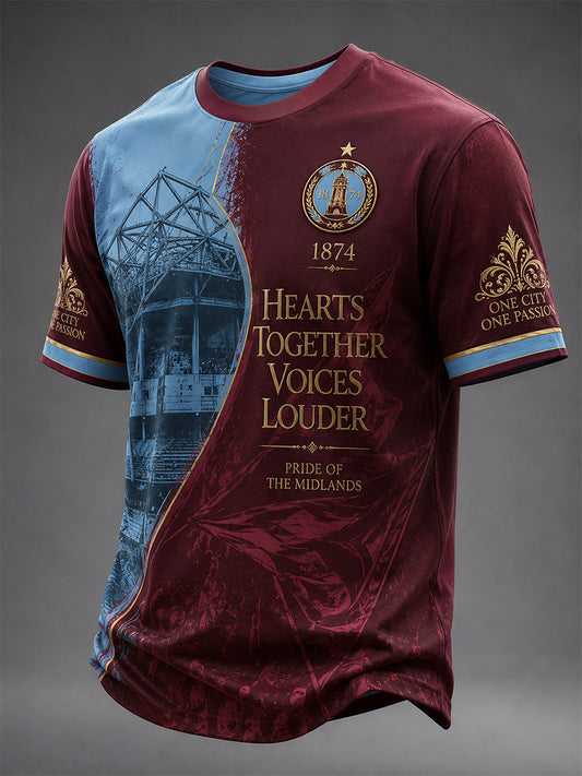 Men's Gift For Soccer Fans Print Casual Tee