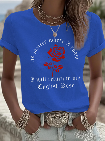 Women's UK Mods Music Lover Iron On Short Sleeve T-Shirt