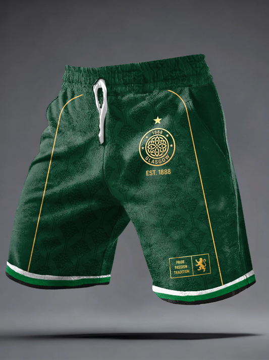 men's Scottish Celtic FC Print shorts