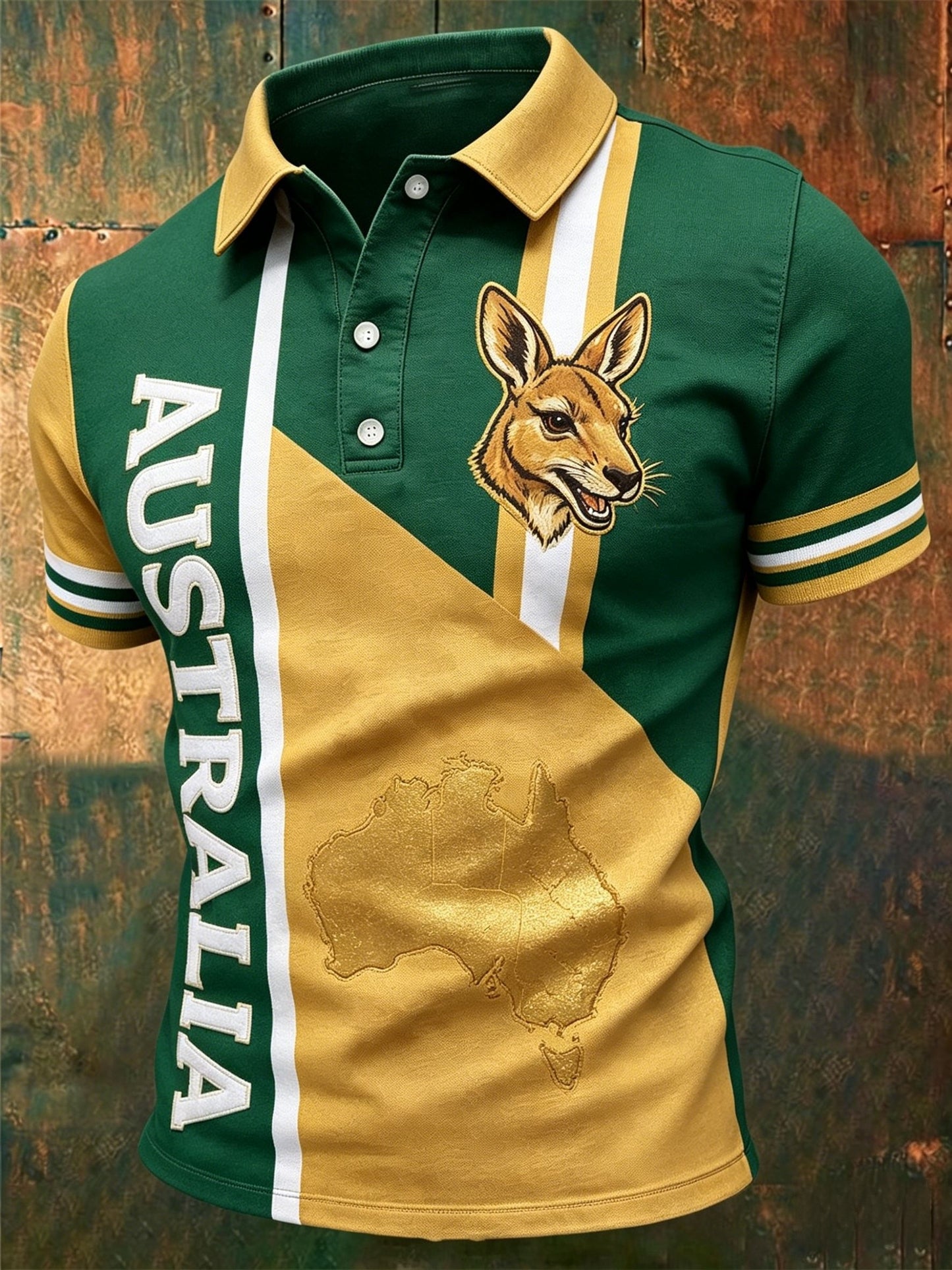 Men's Australian Football Lover Short Sleeve T-shirt