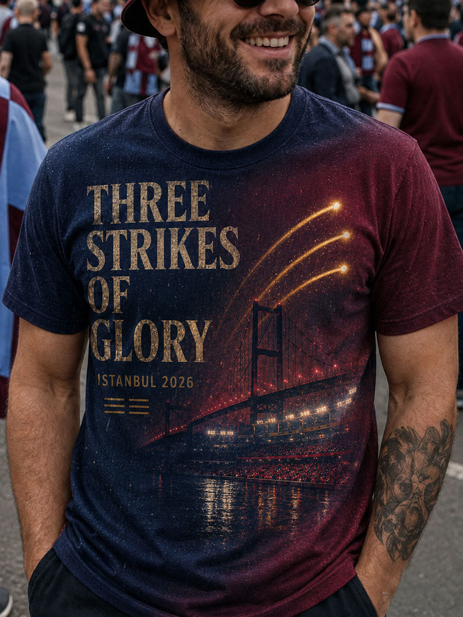 Men's Prepared Football Lover Printed T-shirt