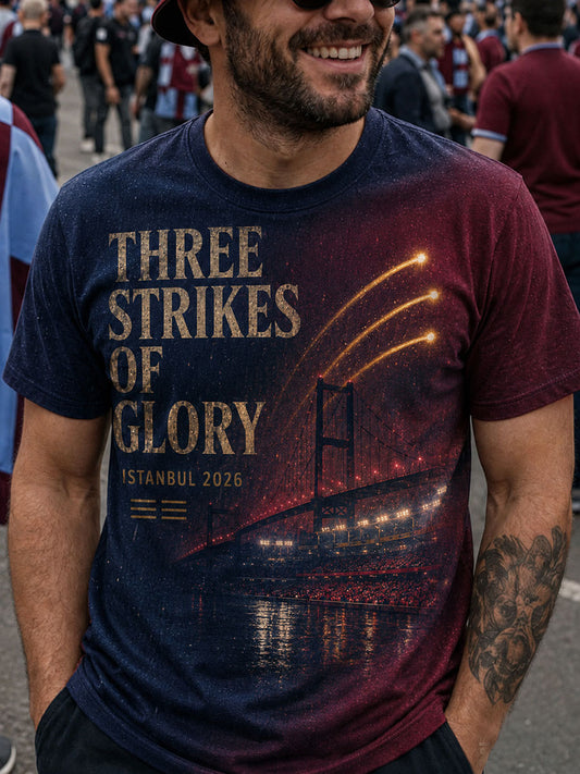 Men's Prepared Football Lover Printed T-shirt