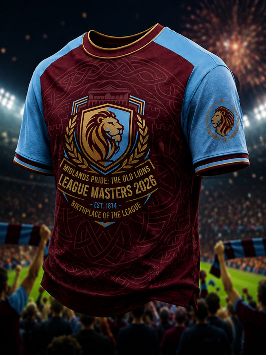 Men's Gift For Soccer Fans Print Casual Short Sleeve T-shirt