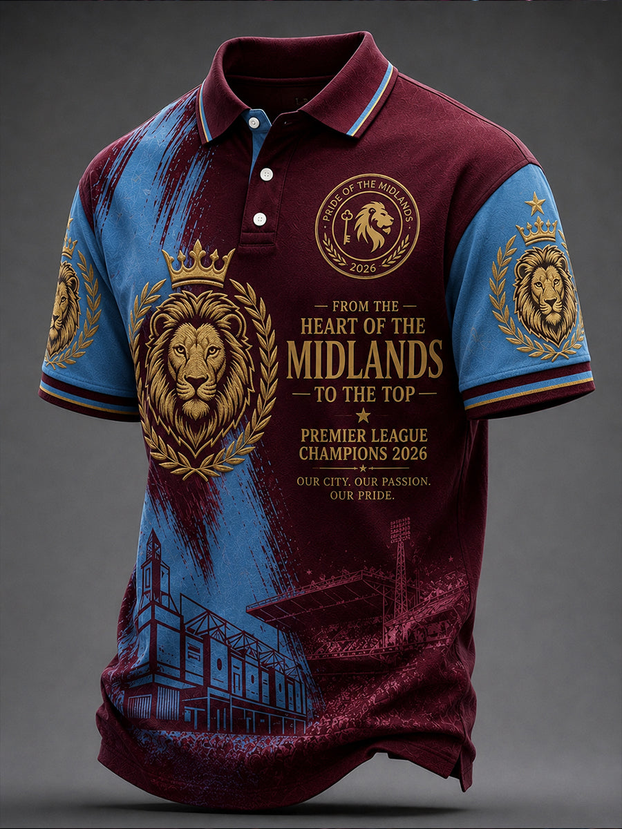 Men's Gift For Soccer Fans Print Casual Short Sleeve Top