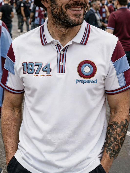 Men's Prepared Football Lover Printed Casual Tops