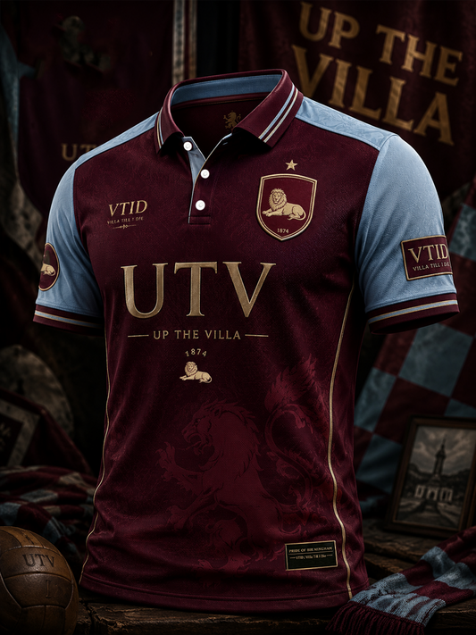 Men's Villa Till I Die polo shirt