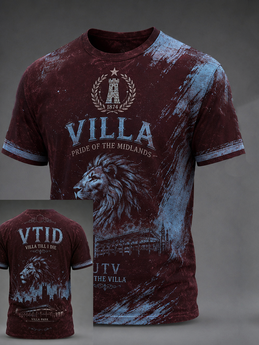 Men's Villa Till I Die short sleeves t-shirt