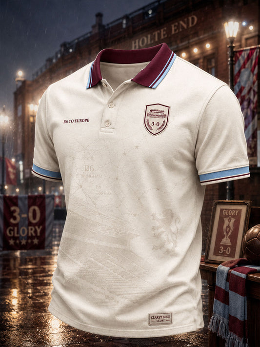Men's Prepared Football Lover Printed Casual Tops
