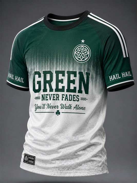 Men's Celtic Football Printed short sleeve t-shirt