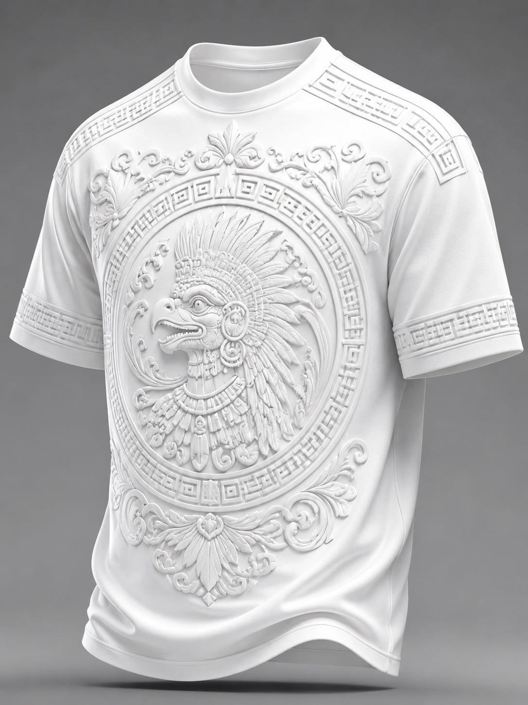 Mexican Aztec Totem Art Print T-Shirt
