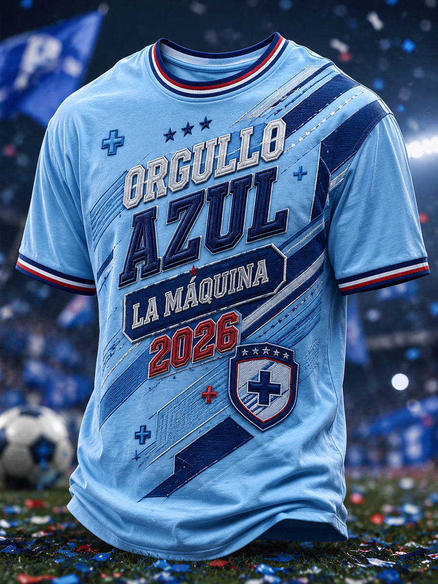 Men's 2026 Campeones Print Casual T-shirt