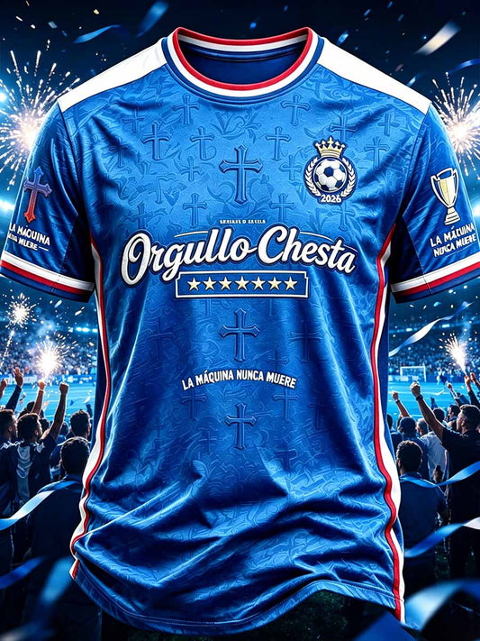 Men's Mexico Cruz Azul Team Graphic T-Shirt
