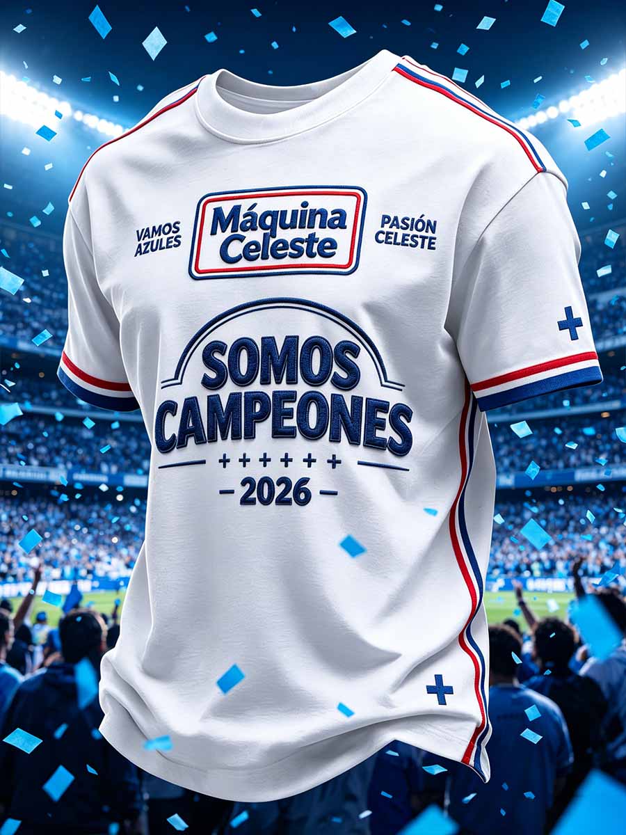 Men's Mexico Cruz Azul Team Graphic T-Shirt