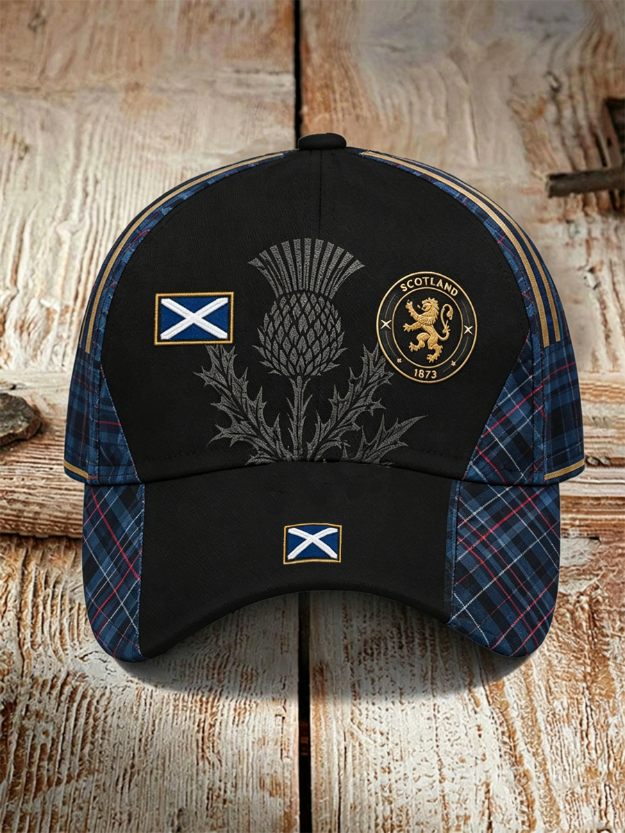 Unisex SCOTLAND Printed Resort Hawaiian Design Print Hat