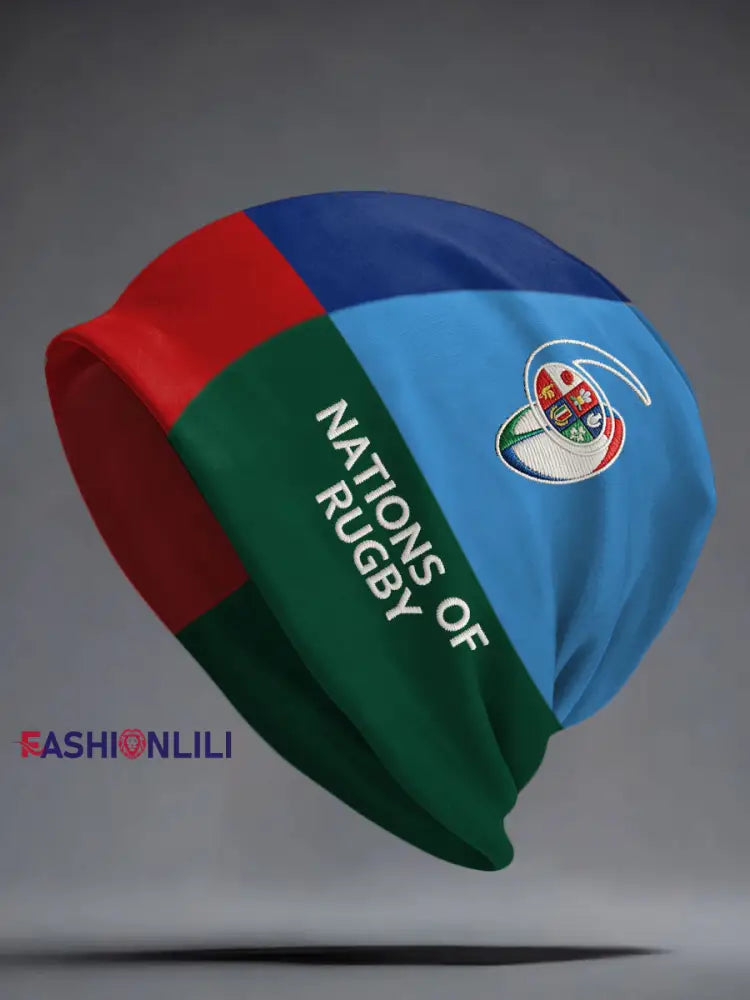 Unisex 6 Nations Rugby Lover Printed Hat As picture / ONE