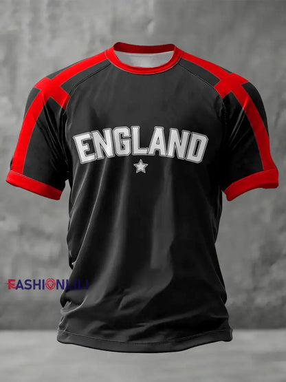 Unisex England Football Lover It’s Coming Home 2026 Printed T-shirt Black / S