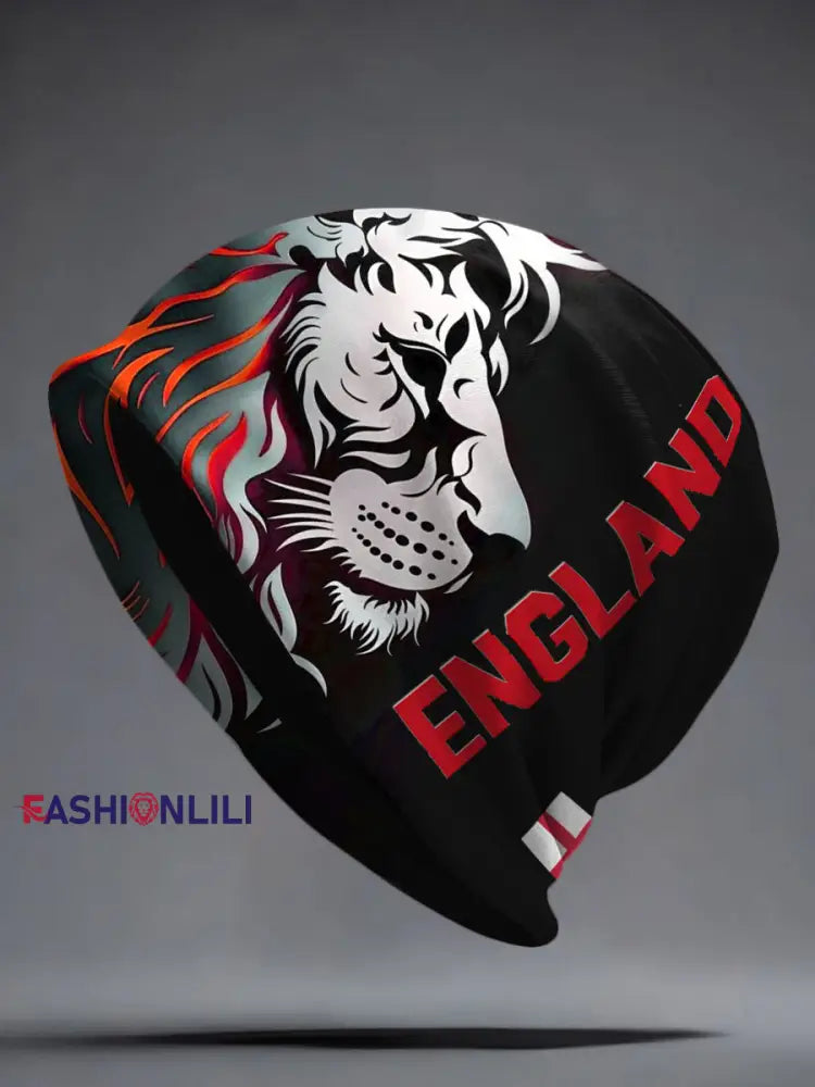 Unisex England Rugby Lover Printed Hat Black / ONE