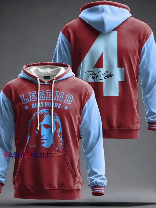 Unisex Football Lover Legend Printed Hoodie As picture / S