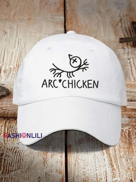 Unisex Funny Arc’chicken Hat White / ONE