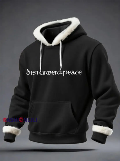 Unisex JRR Rings Books Lover Printed Hoodie Black / S