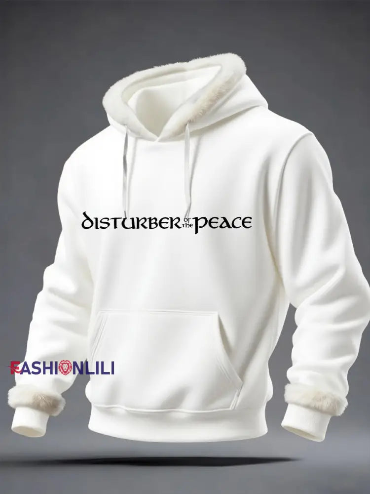 Unisex JRR Rings Books Lover Printed Hoodie White / S