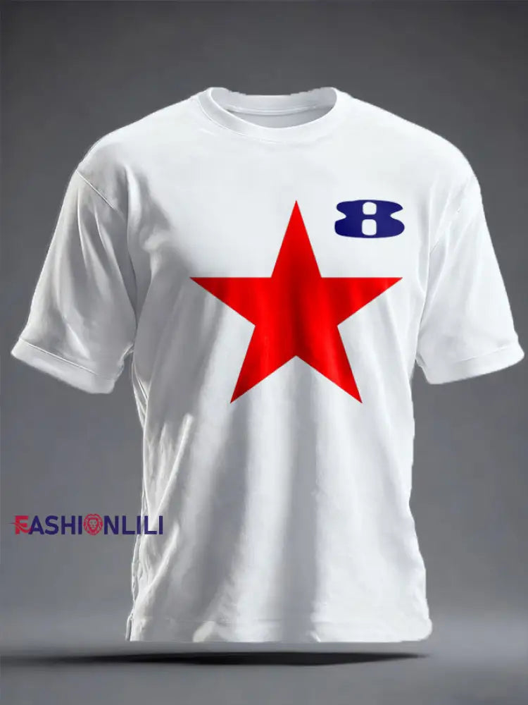 Unisex Modfather UK Music Mods Lover Printed T-shirt White / S