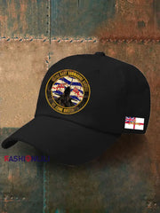 Unisex Navy Veteran Submarine Printed Hat Black / JM