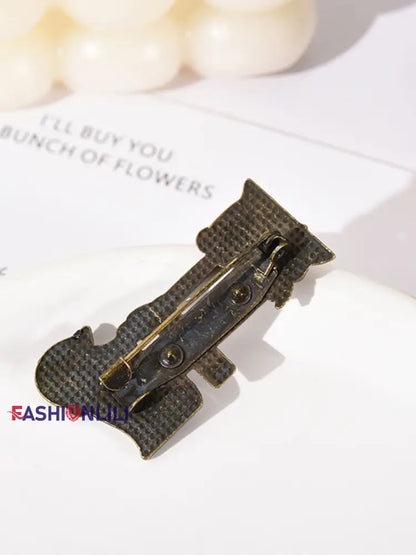 Unisex Remembrance Day Brooch Bronze / ONE