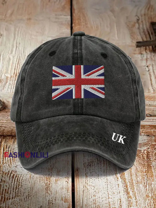 Unisex Resort Hawaiian Design Print Hat Black / S