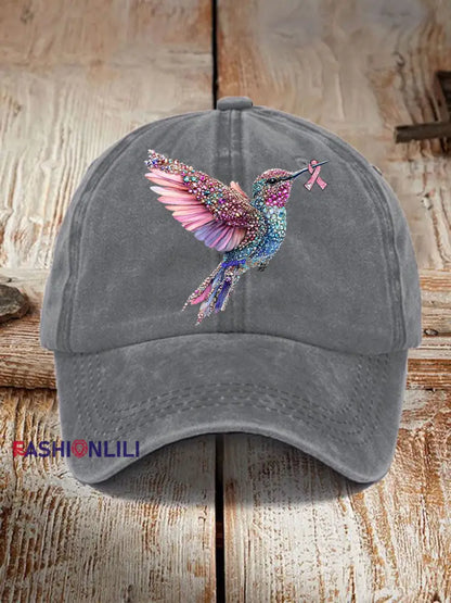 Unisex Resort Hawaiian Design Print Hat Gray / ONE