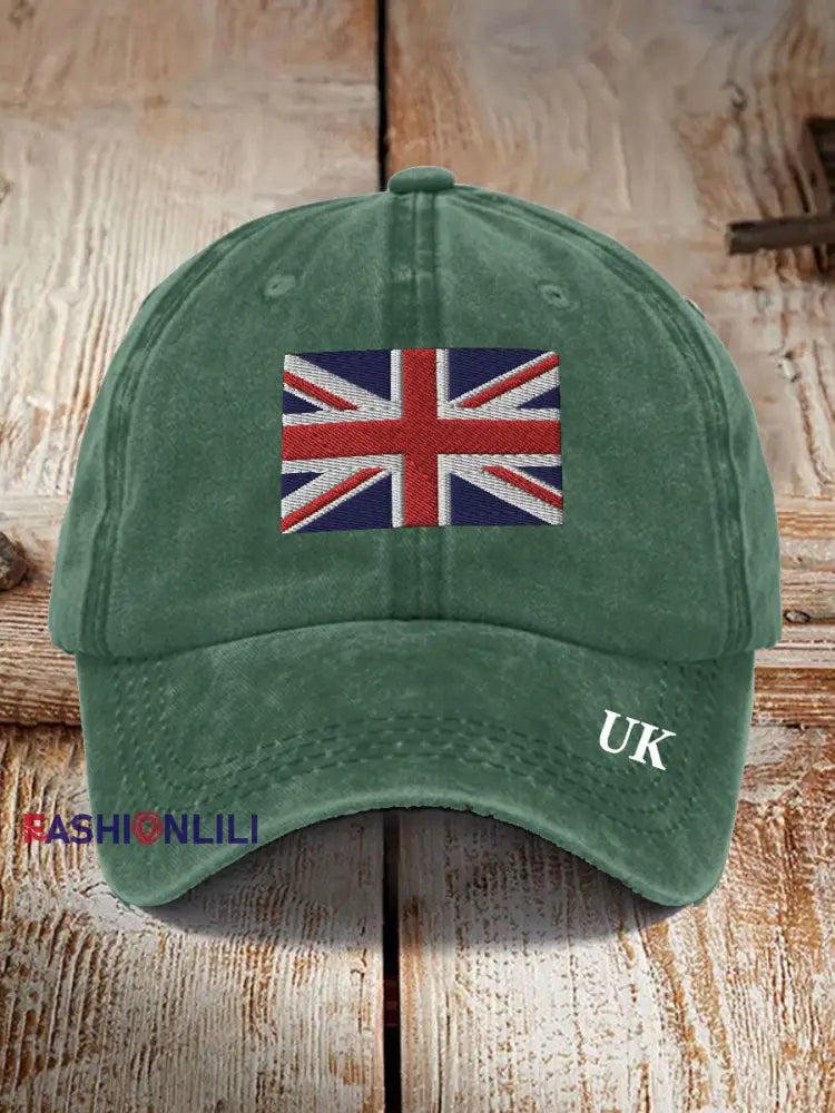 Unisex Resort Hawaiian Design Print Hat Green / S