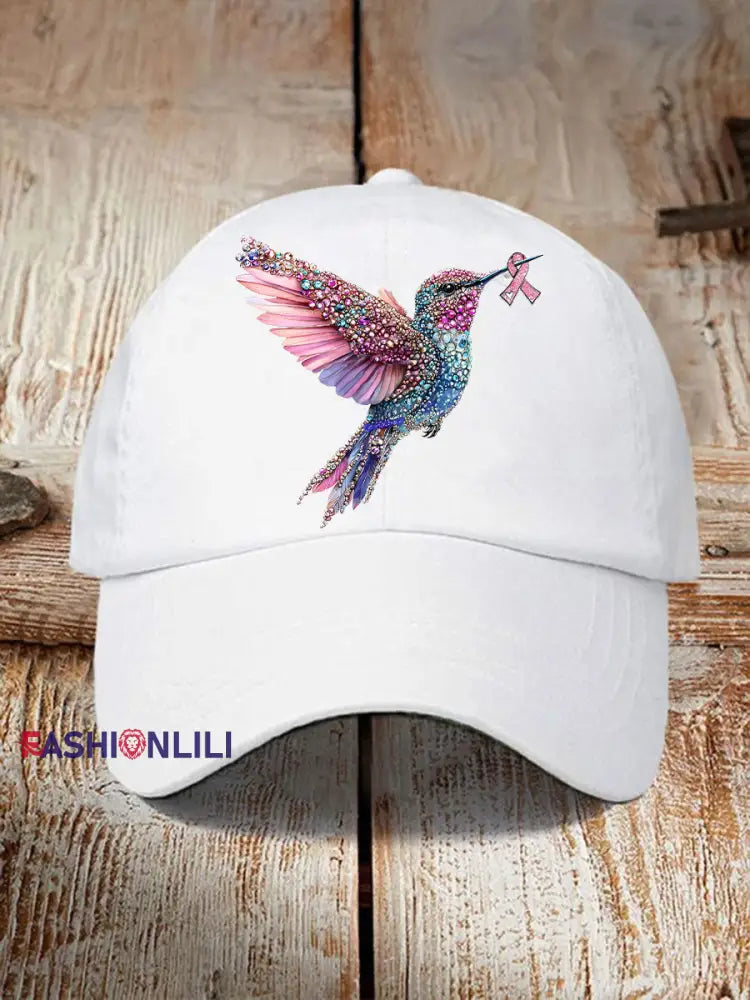 Unisex Resort Hawaiian Design Print Hat White / ONE