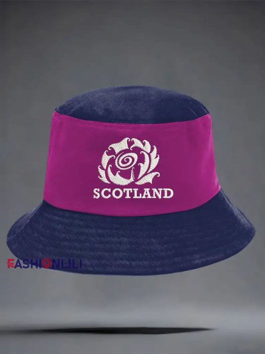 Unisex Scotland Rugby Lover Print Hat As picture / ONE