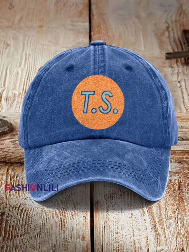 Unisex Showgirl Design Cap Blue / ONE
