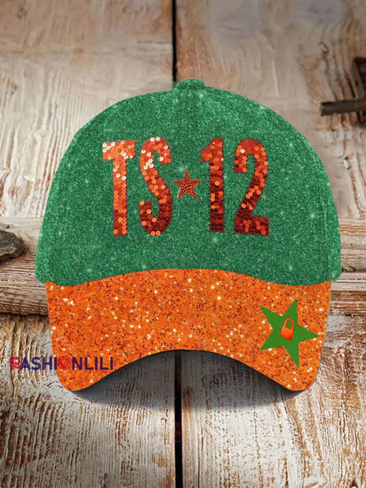 Unisex TS12 Print Hat As picture / ONE