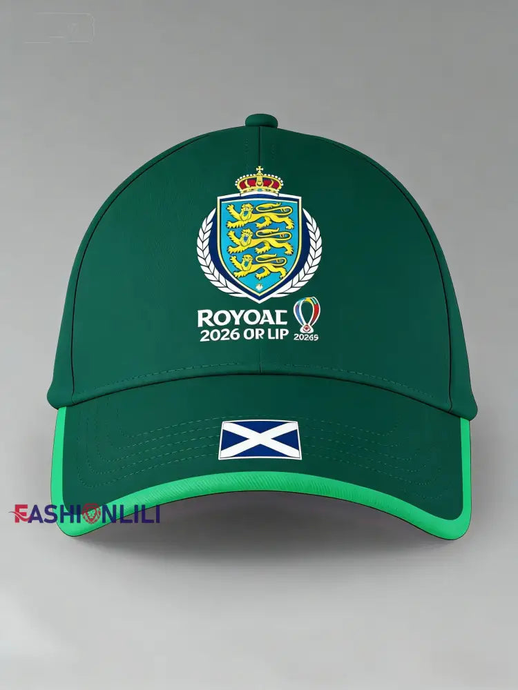 Unisex UK Football Lover England It’s Coming Home 2026 Printed Cap Green / ONE