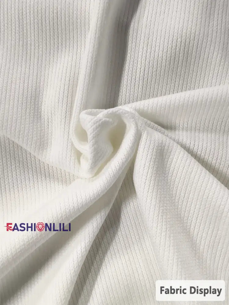 Women’s Breast Cancer Awareness Christmas Snowman Pink Ribbon Ribbed Round-Neck Sweatshirt