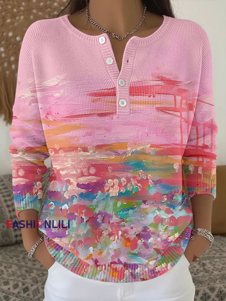 Women’s Breast Cancer Awareness Tops Pink / S