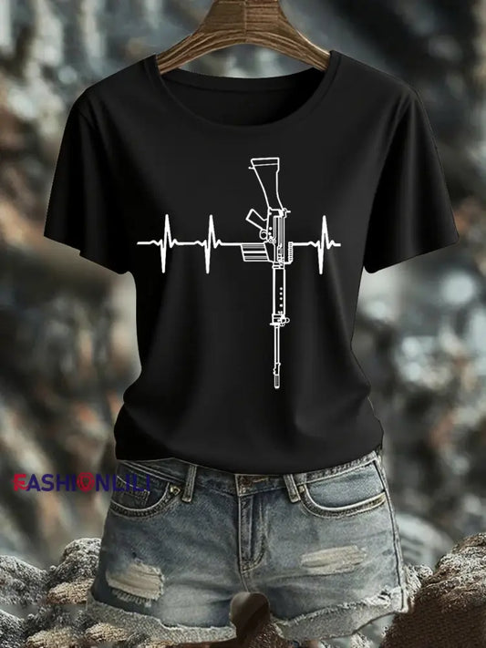 Women’s British Veteran Iron On Short Sleeve T Shirt Black / S