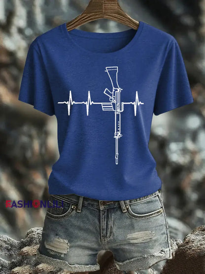 Women’s British Veteran Iron On Short Sleeve T Shirt Navy Blue / S