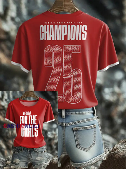 Women’s England Rugby Lover Roses Printed T-shirt Red / S