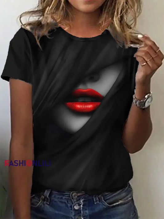 Women’s Halloween Witch Short-sleeved T-shirt Black / S