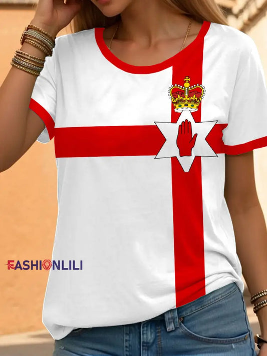 Women’s Northern Ireland Casual T-shirts White / S