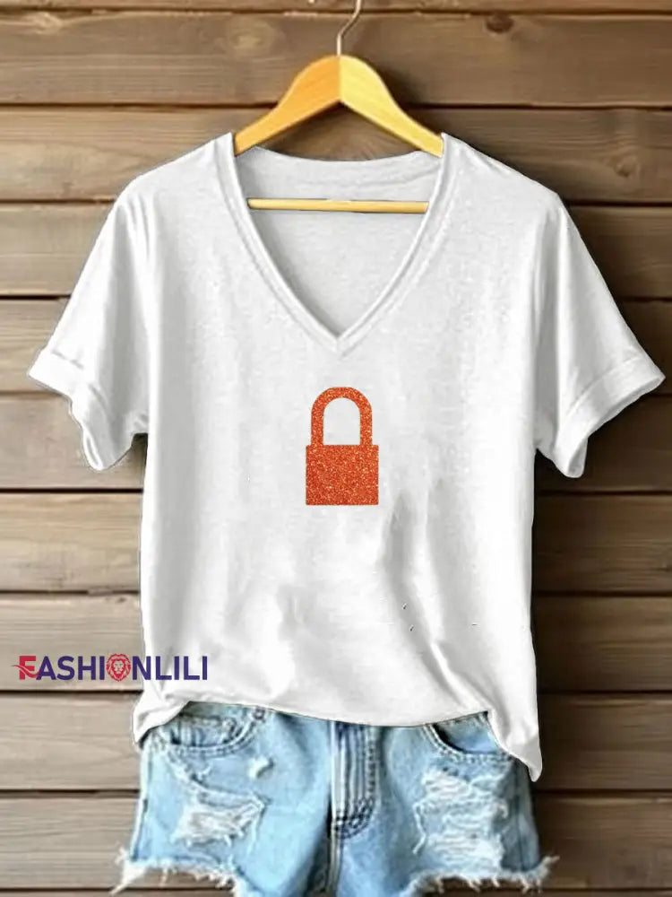 Women’s Showgirl Print T-shirt White / S